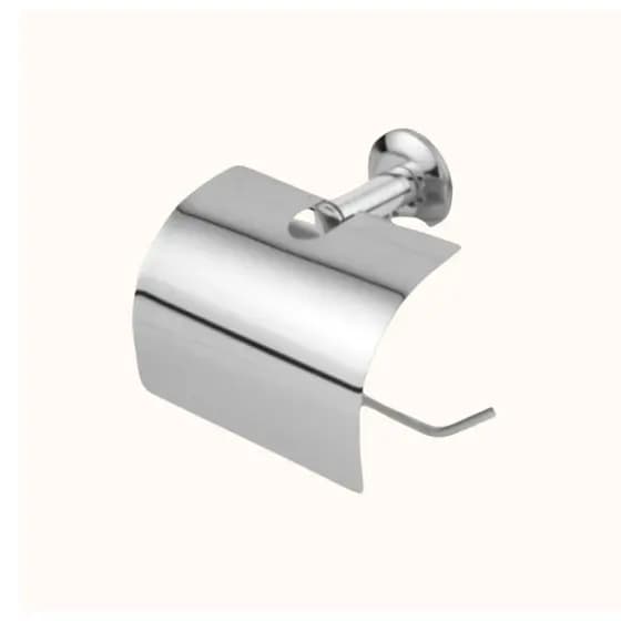 Papeleira Com Tampa Inox Porta papel Higiênico