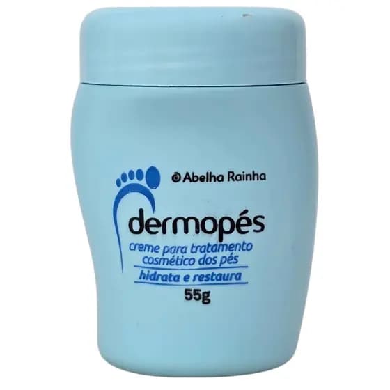 Creme Para Tratamento dos Pés Hidrata e Restaura Dermopés Abelha Rainha 55g