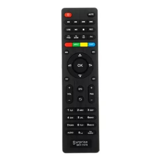 Controle Remoto FBG 7478 SKY 7478 FBG 7478 RBR 7478