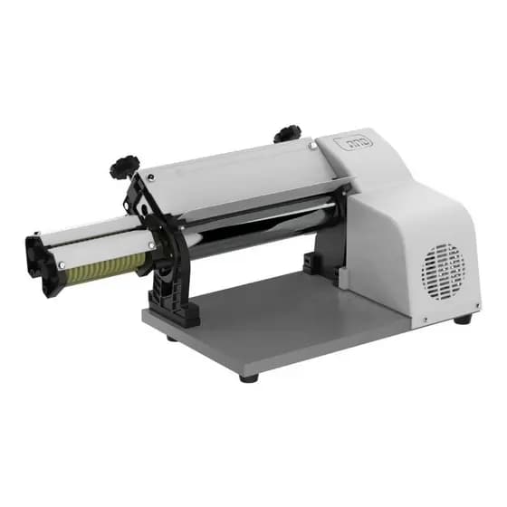 Cilindro Laminador Elétrico Anodilar 28cm Massas Pão Pizza Pastel com Cortador And