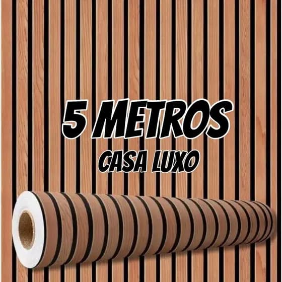 Papel de Parede Modelo 3D 5 METROS x 45CM Autocolante