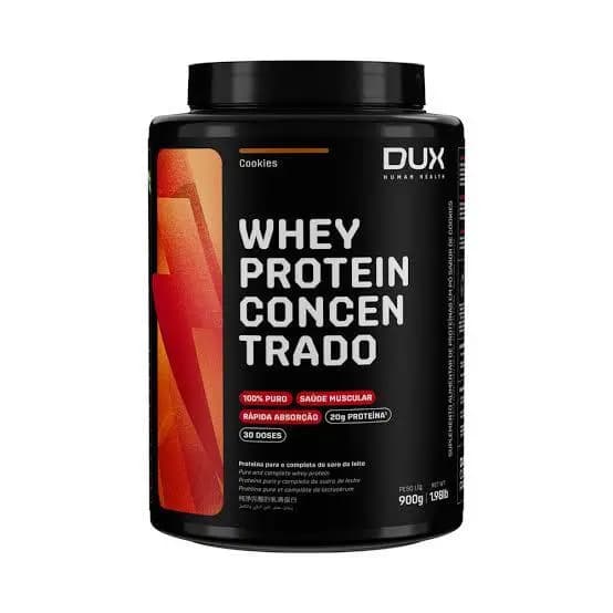 WHEY PROTEIN CONCENTRADO 900G - DUX NUTRITION