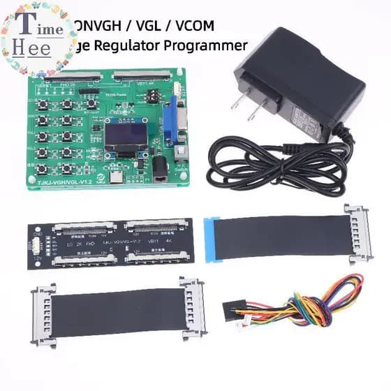TimeHee Modificação Técnica Placa Lógica Tensão Programador De Regulação Online VGH VGL VCOM Huaxing AUO HKC BR