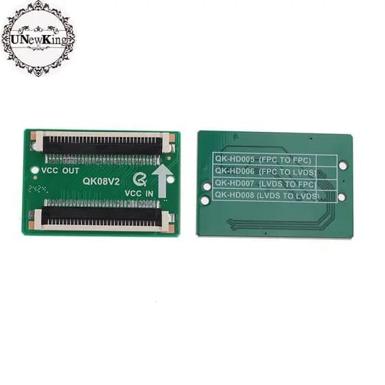 UNewKing Placa Adaptadora De Sinal De Tela LCD , Substituição QK0801A 0802A 0802B , Conector De Cabo , Acessórios De Rep