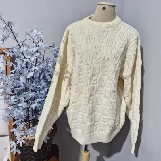 suéter de tricô off White cgc da doracy