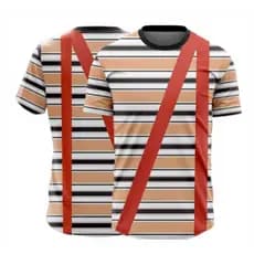 Império Art + Camiseta Chaves Turma do Chaves Personalizada 100% camiseta ou babylook Fantasia Cosplay 3D Unissex