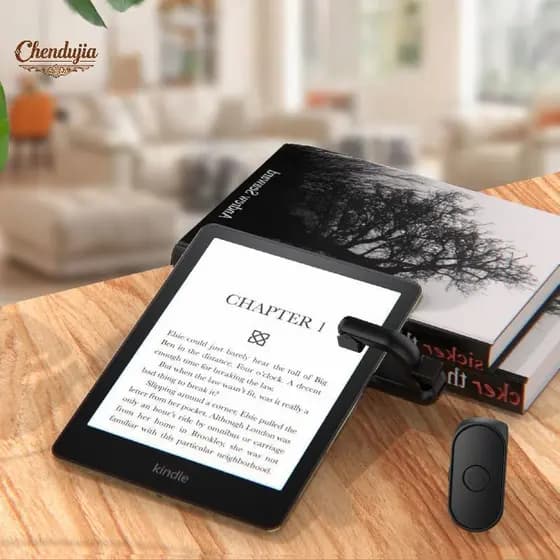 Chen 1 Conjunto 2-Em-1 Leve E-book Página Turner Gatilhos De Registro Remoto Para Kindle Leitura ABS EN