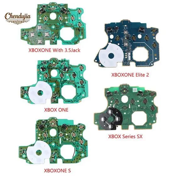 Chen Placa De Circuito Lidar Com LB RB Botão Reparação Para XBOX Um S Série SX Painel Fonte Alimentação Controlador Jogo
