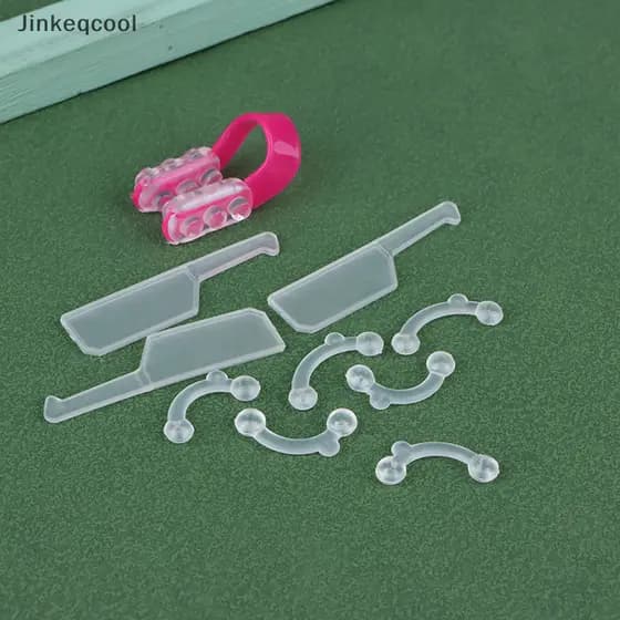 Jqbr Silicone Nariz Para Cima Shaper Ponte Impulsionador Moldar Clipe Alisamento Beleza Corrector Ferramenta De Massagem