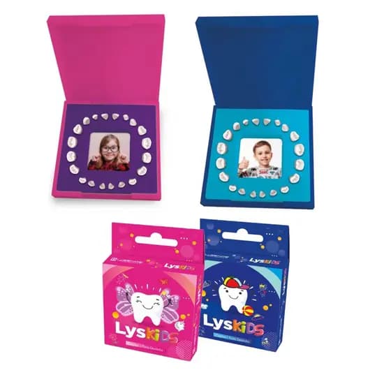 Porta Dente De Leite Album Dental Lysanda - Menina ou Menino - Lysanda e