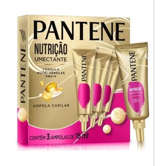 Kit Ampola Capilar Pantene Pro-V Nutrição Umectante