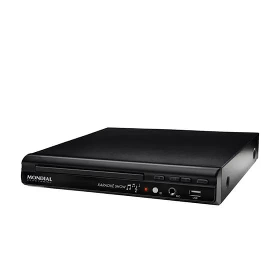 Dvd Karaoke Mondial D20 Com USB e Pontuação (saida RCA)
