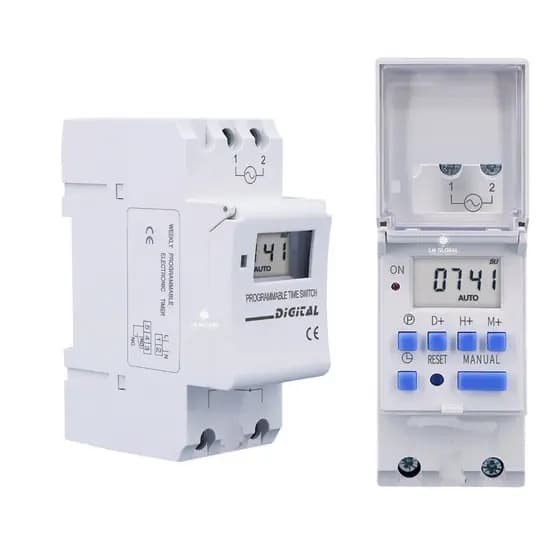 Timer Digital Temporizador 110v 220v 30A 16 Programações + NF IDEAL PARA PISCINA CHUVEIRO IRRIGAÇÃO AR-CONDICIONADO ETC