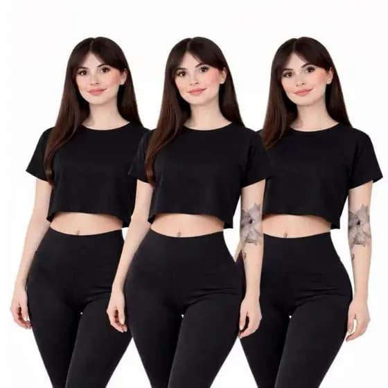 Cropped Feminino Academia Fitness