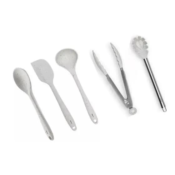 Kit Utensílios de Cozinha 5 Peças Silicone Brinox