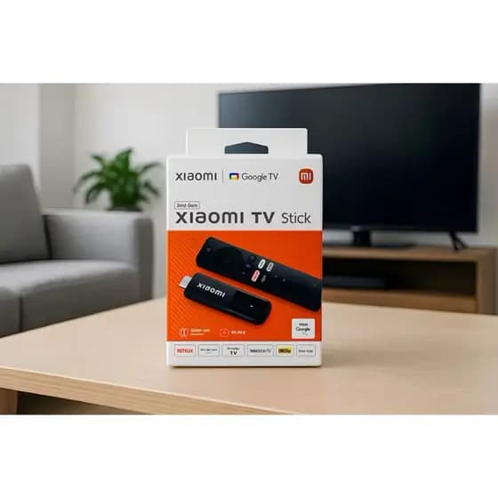 Mi TV Stick 4K 2ª Geração Original Xiaomi - Google TV - Chromecast - Controle por Voz