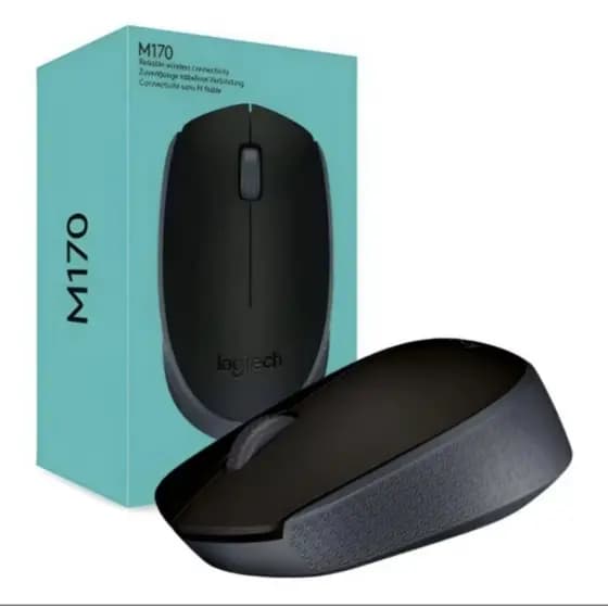 MOUSE SEM FIO DA LOGITECH (M170) ORIGINAL COM NOTA FISCAL