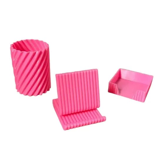 Kit Escritório Organizador 3 em 1 – Porta Celular, Porta Caneta e Porta Notas