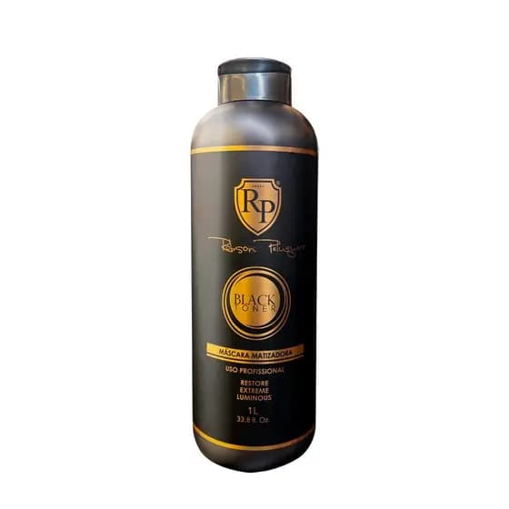 ROBSON PELUQUERO, MASCARA MATIZADORA BLACK ,1 LITRO