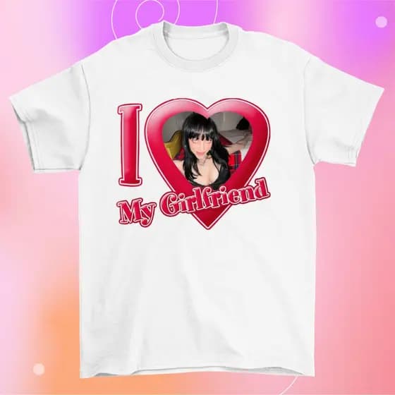 Camiseta personalizada Billie Eilish I love My Girlfriend Unissex