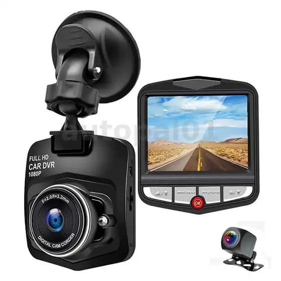 Câmera Para Painel De Carro Com Cartão De Memória De 32 Gb HD 1080P Visão Noturna Gravação Em Loop Gravador Dashcam DVR