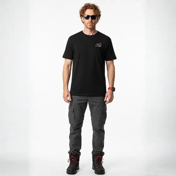 Camiseta Voo Masculina Algodão Premium Wingsuit Base Jumping Menegotti N°25