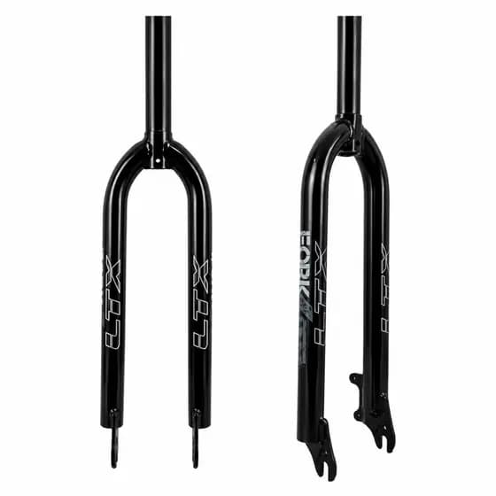 Garfo Bicicleta Aro 26 LTX Rígido Preto MTB Urbana Reforçado Com Design Moderno Para Sua Bike
