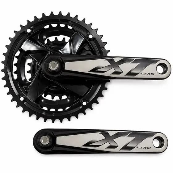 Pedivela Alumínio Grande 28/38/48 Dentes LTX XT Index Padrão Shimano Bicicleta Bike MTB