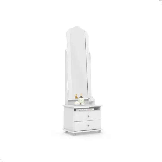 Toucador Quarto Magic New 2 Gavetas Espelho PROMOÇÃO