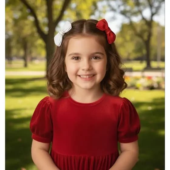 Par de laço Parzinhos Par de laços Laço infantil laço para criança laço natalino laço de natal Parzinho de natal