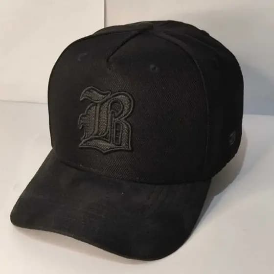 Boné Black.Co Preto Basic Robust Snapback Aba Curva