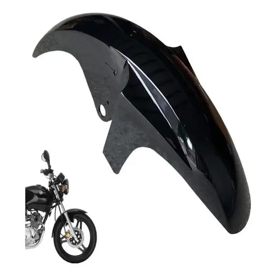 Paralama Dianteiro Ybr Preto Injetado 2002 A 2008 125cc