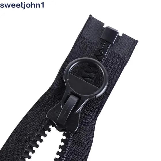 SWEETJOHN1 Zíperes Resina Fechada Sacos De Costura Tenda Com Anel De Puxar Acessórios De Pano DIY