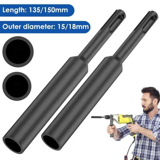Broca De Driver De Haste De Aterramento SDS Para Hastes De 5/8 E 3/4 Polegadas Profissional SHOPSKC7454