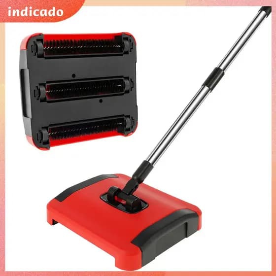 Vassoura De Chão De Carpete Com Crina Manual , Limpador , Não Elétrico , Empurrar Varredor Shopbc8958