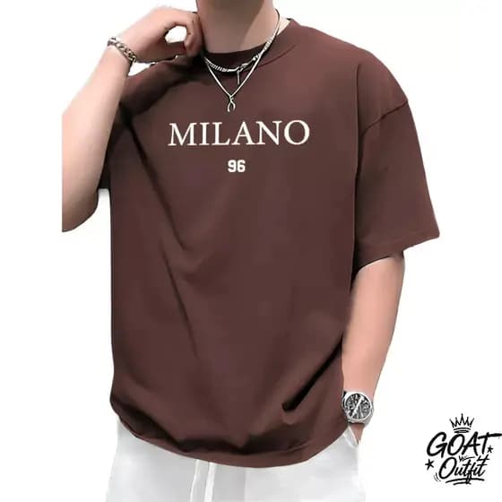 Camiseta Masculina Milano Estampadas Manga Curta Verão