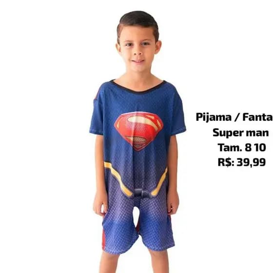 PIJAMA /FANTASIA INFANTIL BATMAN/FESTA INFANTIL/ANIVERSARIO/SUPER HEROIS