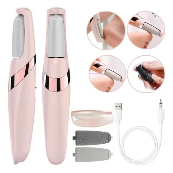 Esfoliante Para Os Pés Elétrico Portátil Usb Removedor De Calos Ferramenta De Beleza Pedicure