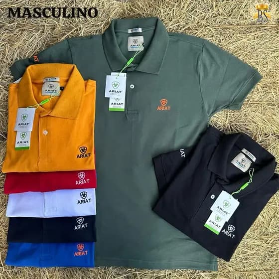Camisa Polo Masculina Ariat – Conforto, Estilo e Qualidade Premium