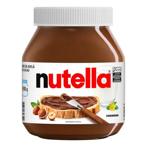 Nutella 650g Creme De Avelã Chocolate Original Ferrero