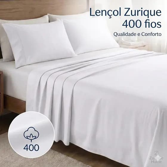 Lençol Zurique 400 fios - Luxo