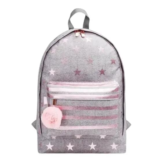 Mochila de Costas Academie Estrela Tilibra Escolar Resistente Alça Acolchoada