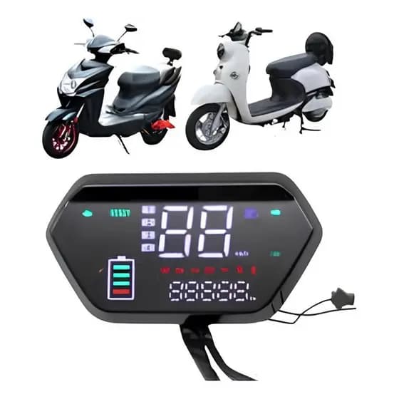 Painel Lcd Novo Para Scooter Elétrica Citycoco Motos e Veiculos