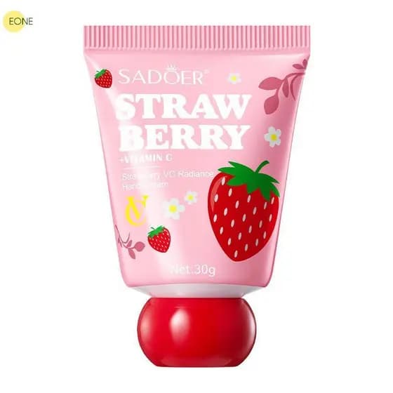 EONE SADOER 30g Creme Hidratante Para As Mãos Sabor Morango , VC Iluminador Outono E Inverno Cuidados Com A Pele Quente
