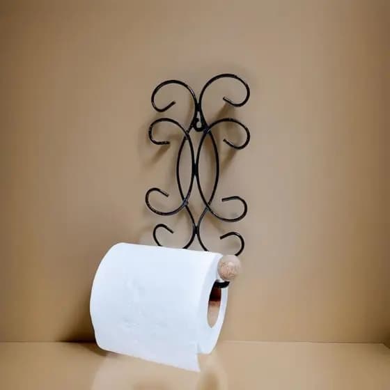 Porta papel higienico rústico artesanal