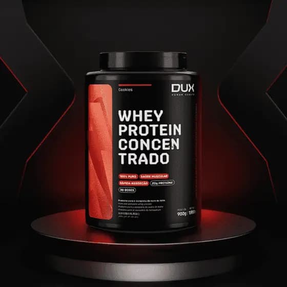 Whey Protein Concentrado Dux Sabores Diversos Gostoso Funcional