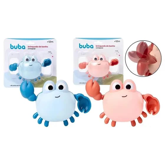 Brinquedo De Banho Para Bebes Caranguejo De Corda Buba