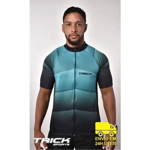 Camisa de bicicleta bike ciclismo Dry Fit ziper total