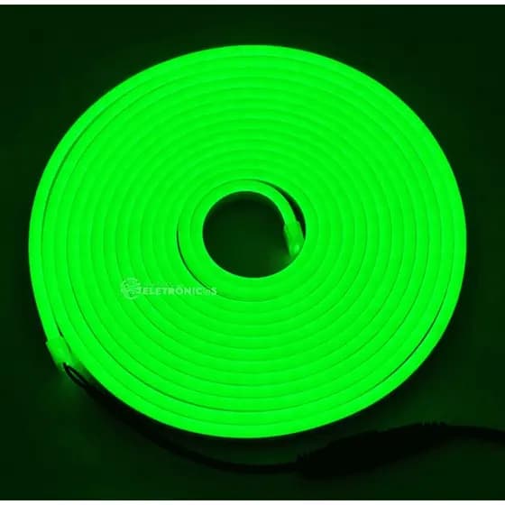 FITA DE LED NEON 5M CORES VARIADAS 12V 10W LE-2223 - LELONG