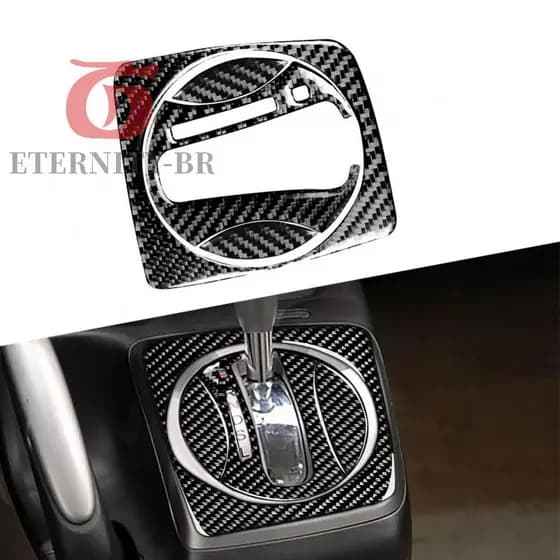 Capa Guarnição Engrenagem Automática Para Honda Civic 8th 2006-2011 Painel De Mudança